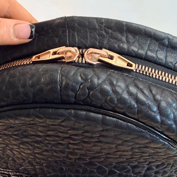 Alexander wang dumbo backpack with rosegold hardware main image 6